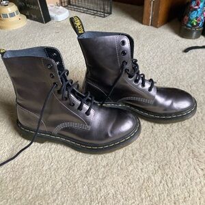 Chrome Doc Martens